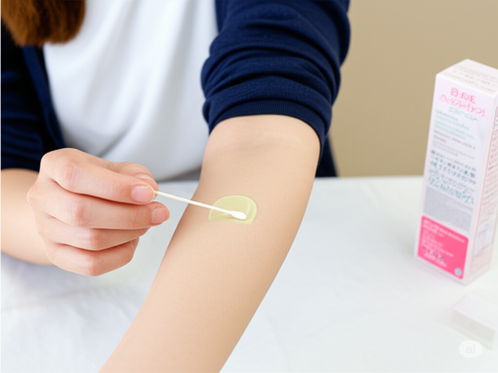 パッチテストのやり方